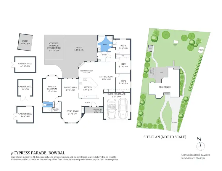 Floorplan of Homely house listing, 9 Cypress Parade, Bowral NSW 2576