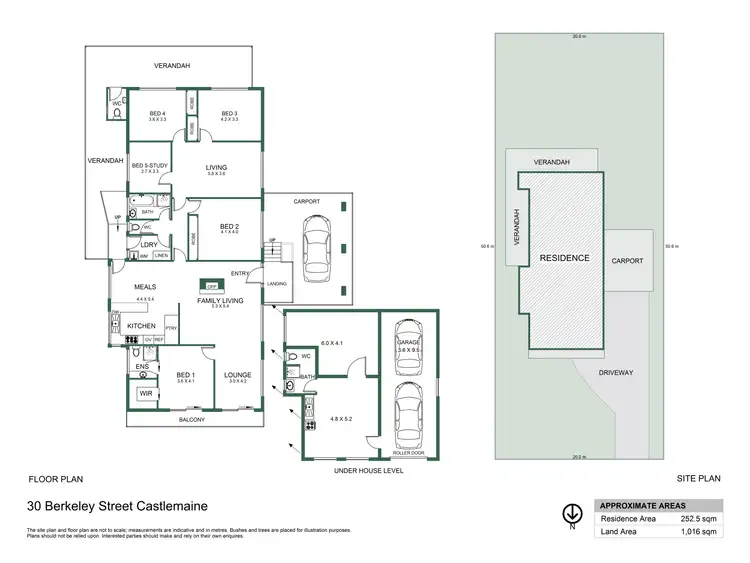 Floorplan of Homely house listing, 30 Berkeley Street, Castlemaine VIC 3450