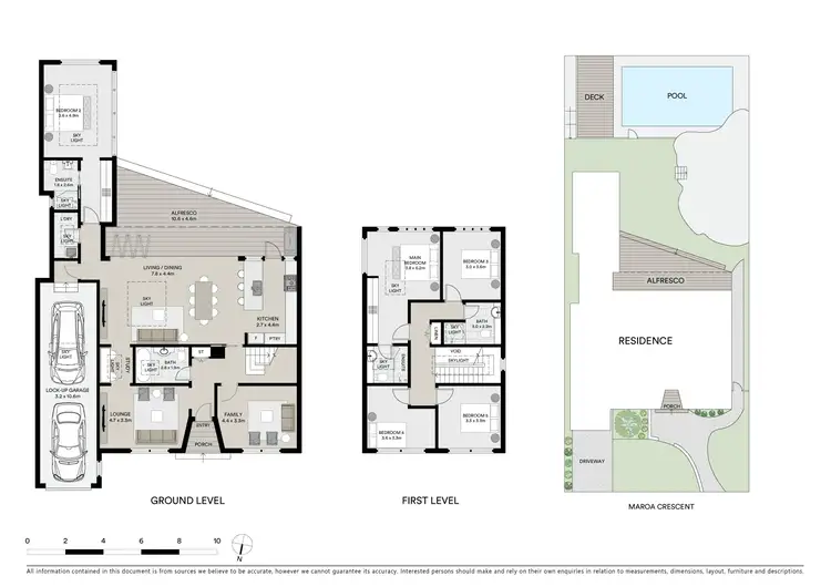 Floorplan of Homely house listing, 32 Maroa Crescent, Allambie Heights NSW 2100