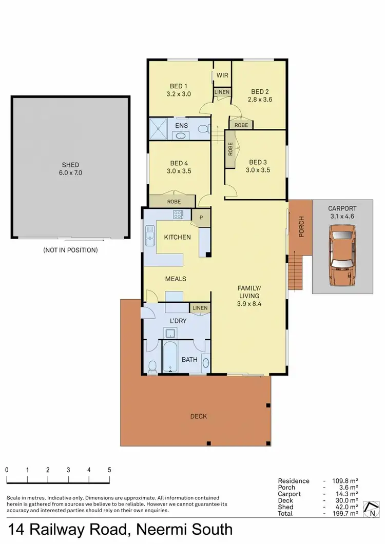 Floorplan of Homely house listing, 14 Railway Road, Neerim South VIC 3831