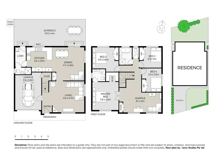 Floorplan of Homely house listing, 612 Victoria Road, Ermington NSW 2115