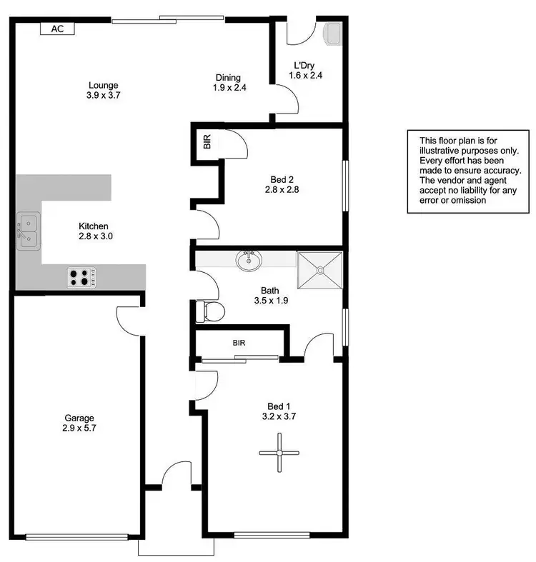Floorplan of Homely house listing, 12/20 Haigh Street, Port Lincoln SA 5606