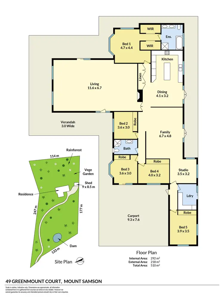 Floorplan of Homely house listing, 49 Greenmount Court, Mount Samson QLD 4520