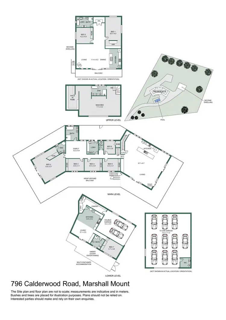 Floorplan of Homely house listing, 796 Calderwood Road, Marshall Mount NSW 2530