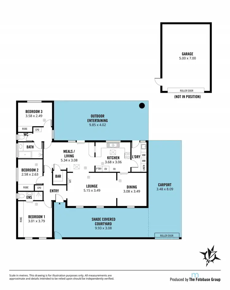 Floorplan of Homely house listing, 20 Toledo Way, Reynella East SA 5161