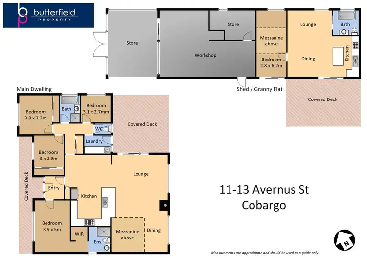 Floorplan of Homely house listing, 11-13 Avernus Street, Cobargo NSW 2550