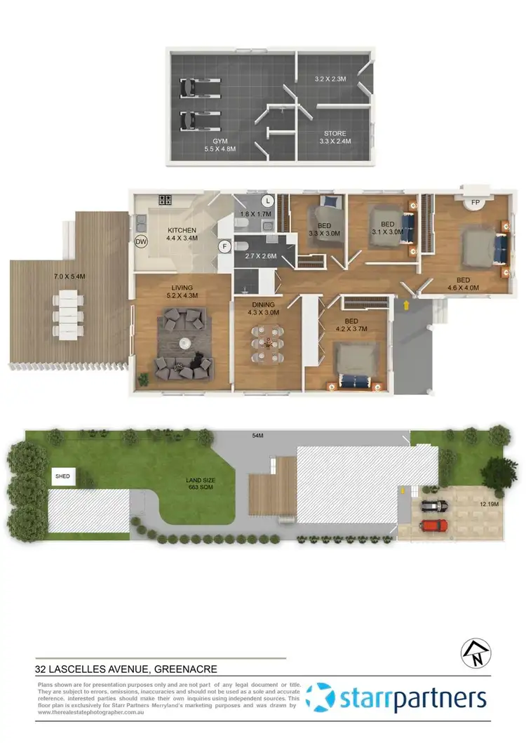 Floorplan of Homely house listing, 32 Lascelles Avenue, Greenacre NSW 2190