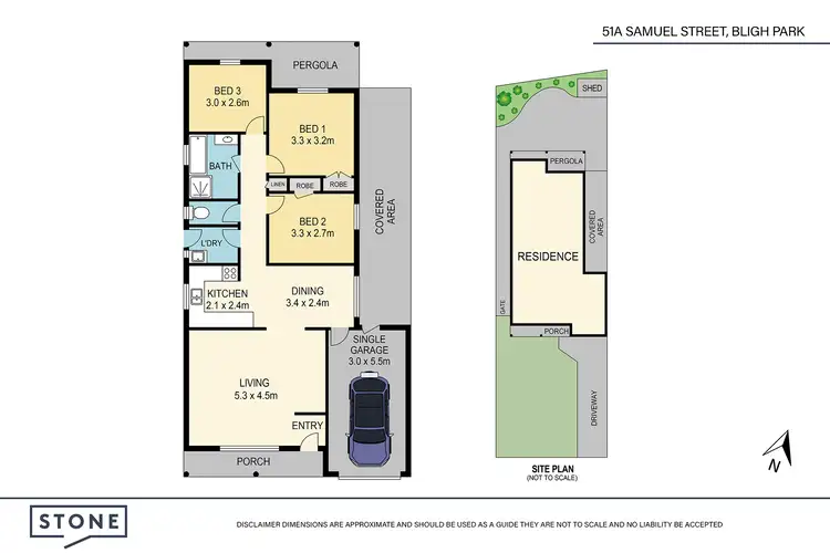 Floorplan of Homely house listing, 51A Samuel Street, Bligh Park NSW 2756