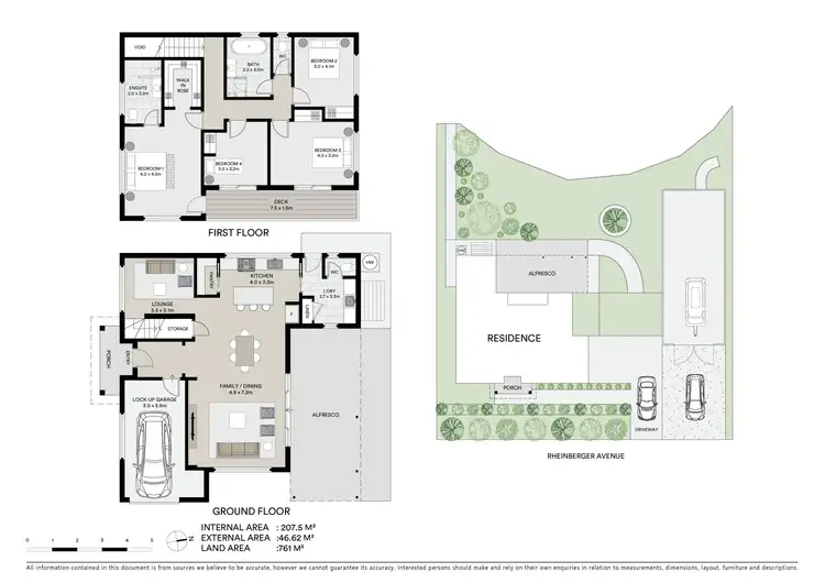 Floorplan of Homely house listing, 21 Rheinberger Avenue, Mudgee NSW 2850