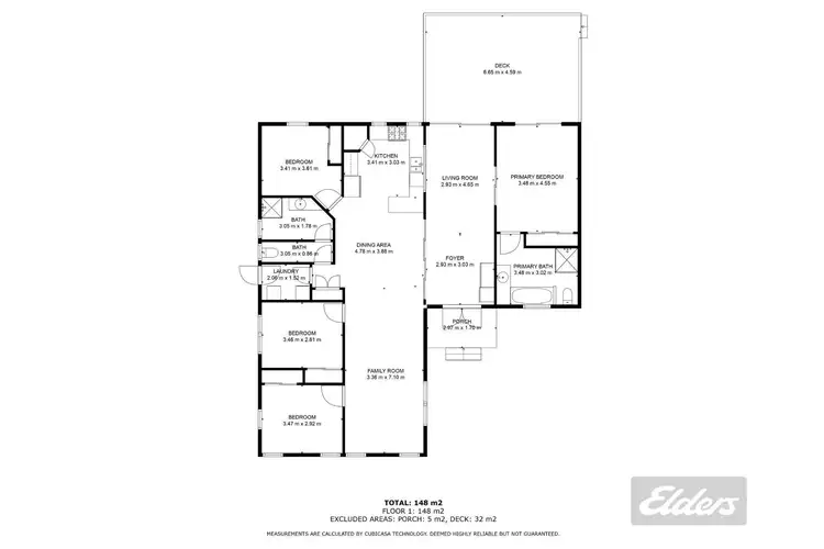 Floorplan of Homely house listing, 21 Fyshburn Drive, Cooloola Cove QLD 4580