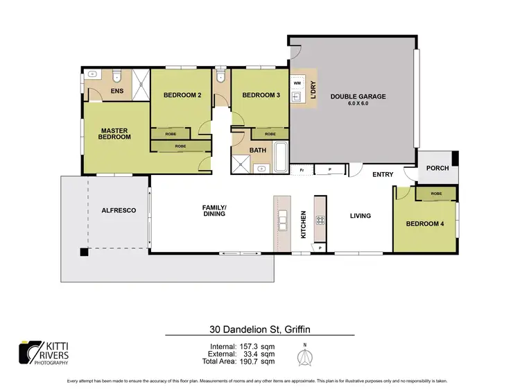 Floorplan of Homely house listing, 30 Dandelion Street, Griffin QLD 4503