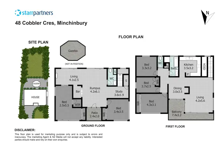 Floorplan of Homely house listing, 48 Cobbler Crescent, Minchinbury NSW 2770