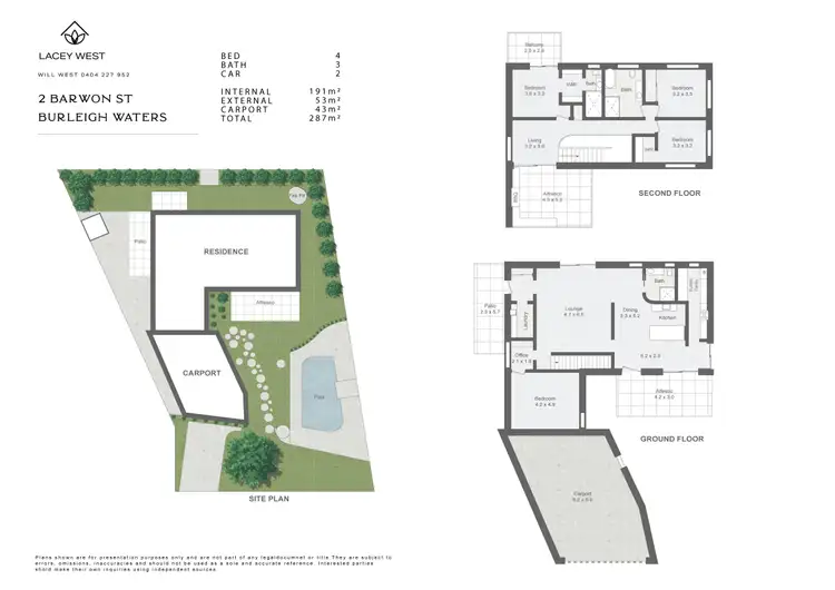 Floorplan of Homely house listing, 2 Barwon Street, Burleigh Waters QLD 4220