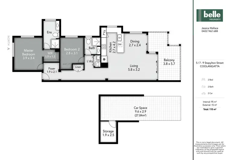 Floorplan of Homely apartment listing, 5/7-9 Stapylton Street, Coolangatta QLD 4225