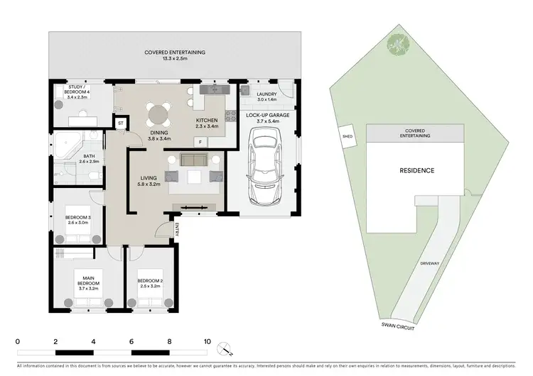 Floorplan of Homely house listing, 42 Swan Circuit, Green Valley NSW 2168