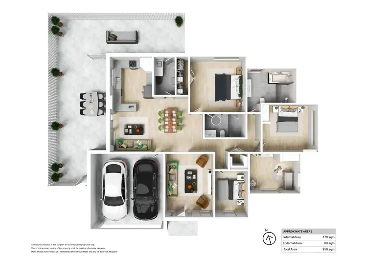 Floorplan of Homely house listing, 2 Ribbonwood Close, Largs NSW 2320