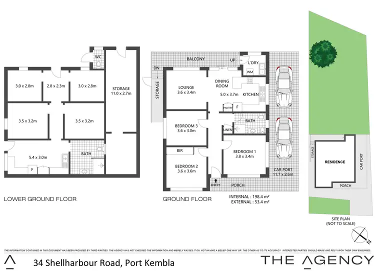 Floorplan of Homely house listing, 34 Shellharbour Road, Port Kembla NSW 2505