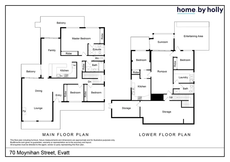 Floorplan of Homely house listing, 70 Moynihan Street, Evatt ACT 2617