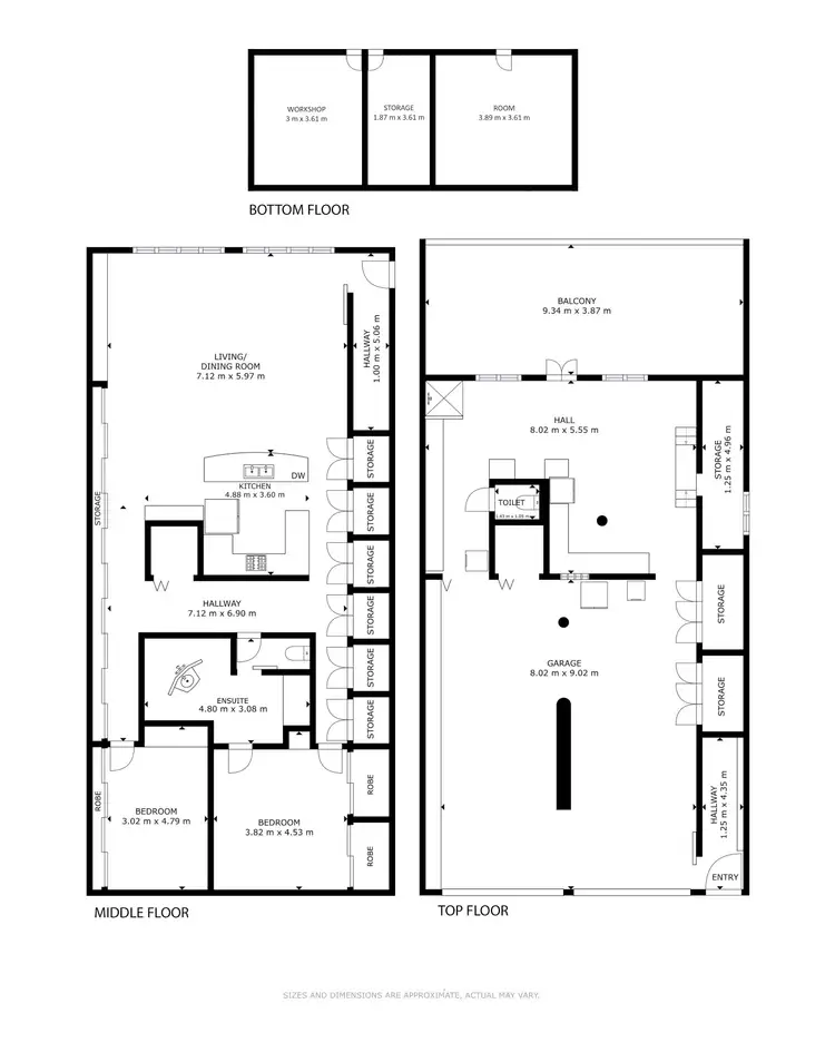 Floorplan of Homely house listing, 34 Granadilla Drive, Earlville QLD 4870