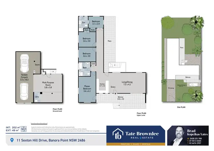 Floorplan of Homely house listing, 11 Sexton Hill Drive, Banora Point NSW 2486