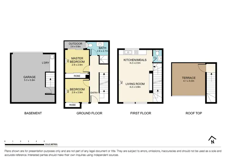 Floorplan of Homely townhouse listing, 10/1007 Heidelberg Road, Ivanhoe VIC 3079