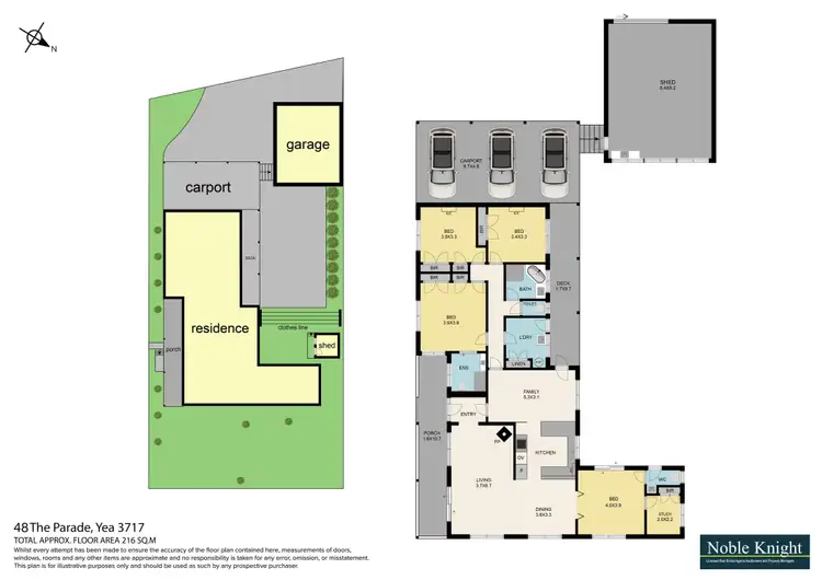 Floorplan of Homely house listing, 48 The Parade, Yea VIC 3717