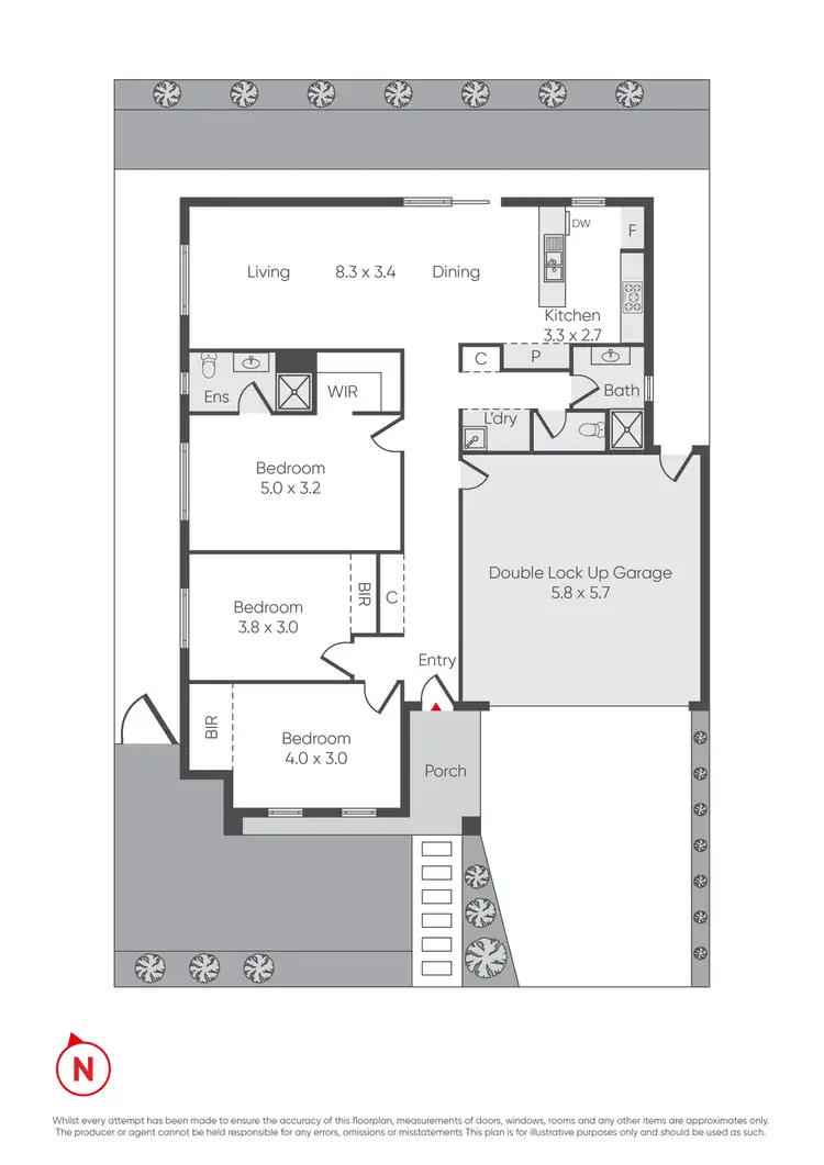 Floorplan of Homely house listing, 48 Orinoco Chase, Werribee VIC 3030
