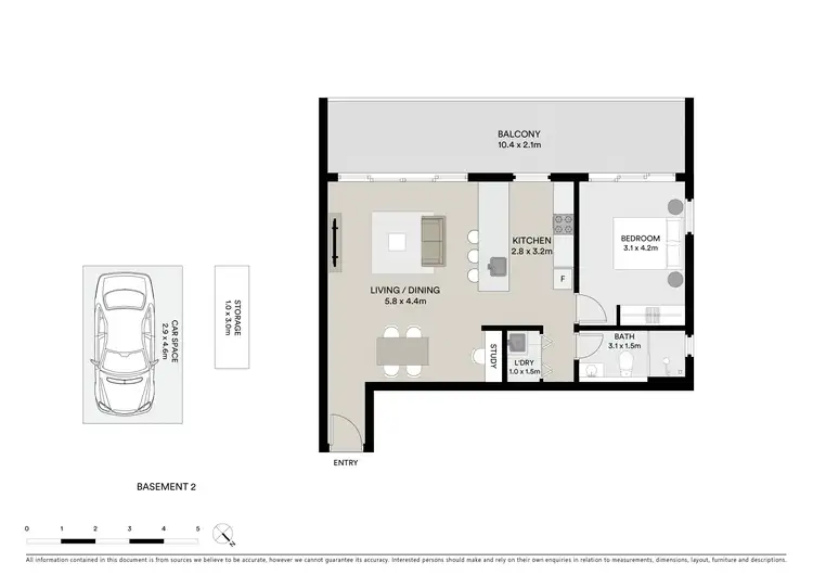 Floorplan of Homely unit listing, 20/16 Princess Street, Brighton-Le-Sands NSW 2216