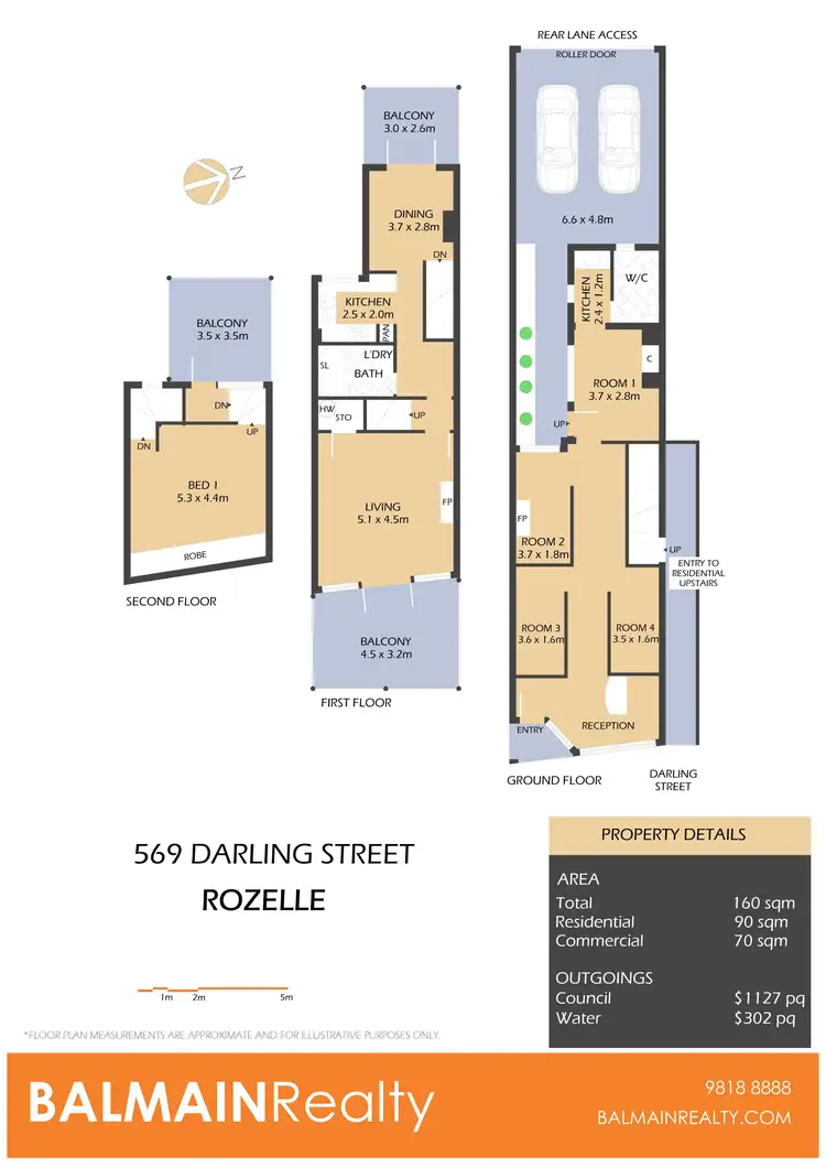 Floorplan of Homely house listing, 569 Darling Street, Rozelle NSW 2039