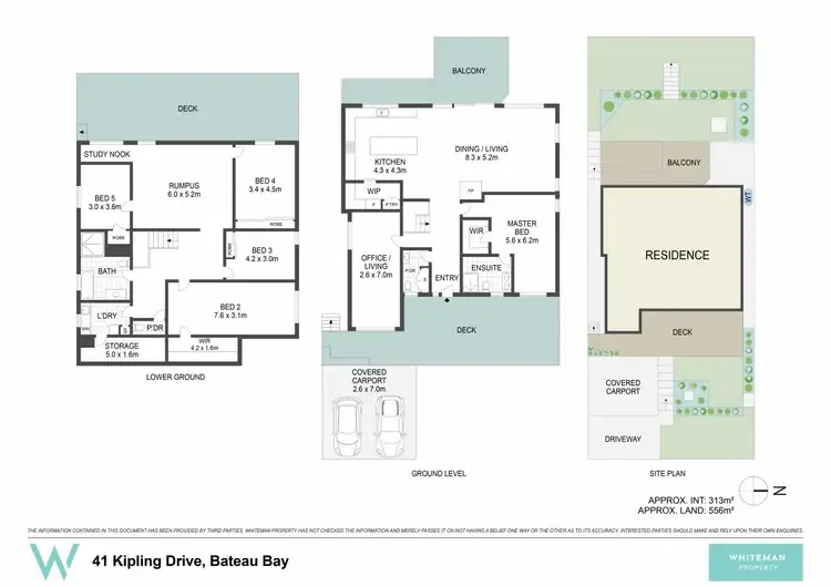Floorplan of Homely house listing, 41 Kipling Drive, Bateau Bay NSW 2261