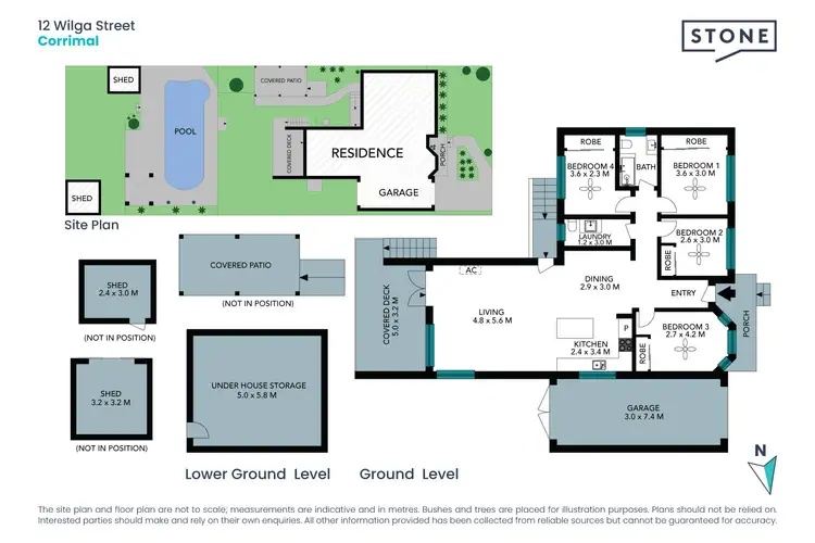 Floorplan of Homely house listing, 12 Wilga Street, Corrimal NSW 2518