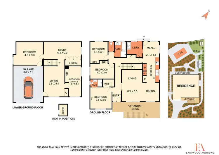 Floorplan of Homely house listing, 104 Reigate Road, Highton VIC 3216