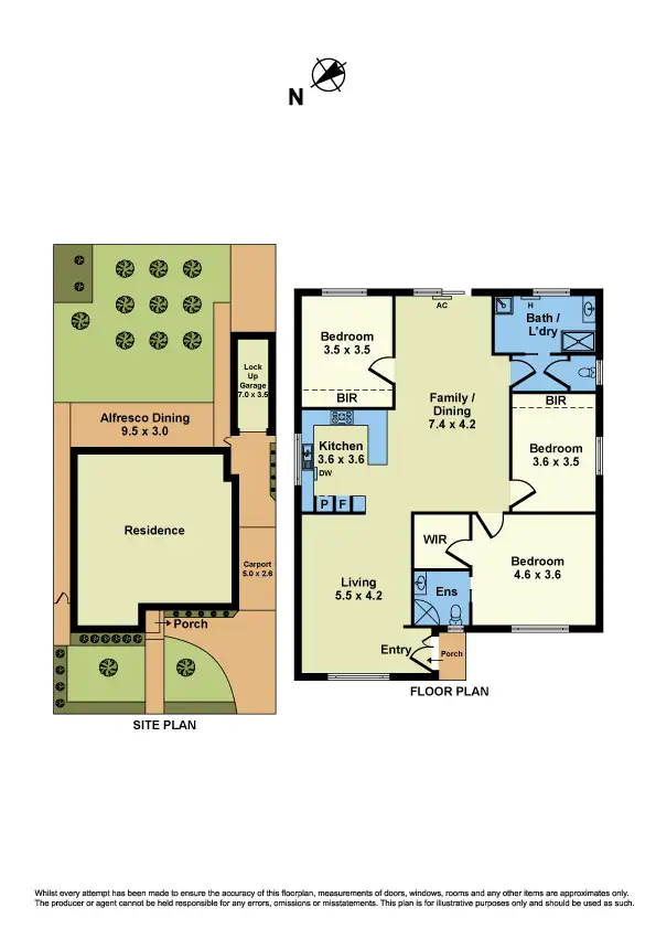 Floorplan of Homely house listing, 8 Alice Street, Sunshine VIC 3020