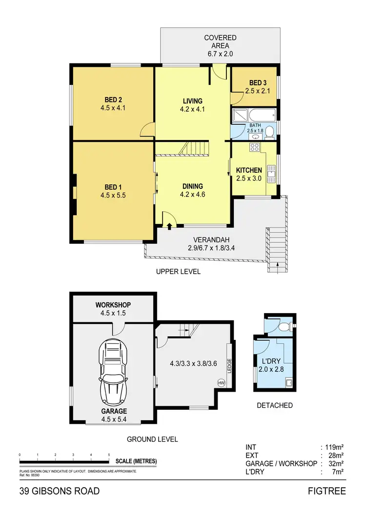 Floorplan of Homely house listing, 39 Gibsons Road, Figtree NSW 2525
