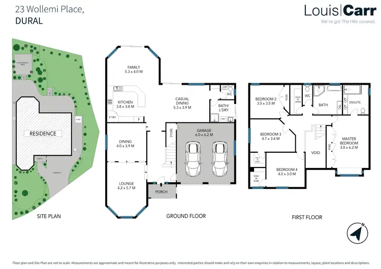 Floorplan of Homely house listing, 23 Wollemi Place, Dural NSW 2158