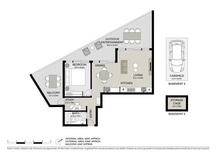 Floorplan of Homely unit listing, 242/1D Burroway Road, Wentworth Point NSW 2127