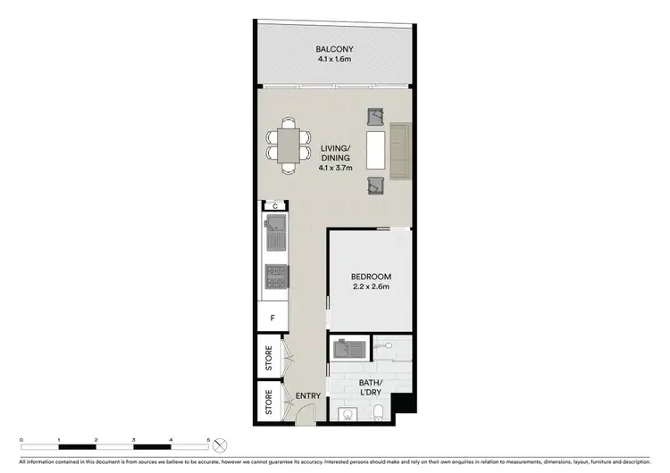 Floorplan of Homely apartment listing, 206/45 Macquarie Street, Parramatta NSW 2150