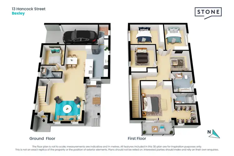 Floorplan of Homely house listing, 13 Hancock Street, Bexley NSW 2207