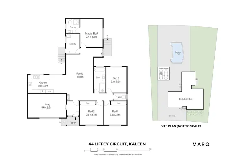 Floorplan of Homely house listing, 44 Liffey Circuit, Kaleen ACT 2617