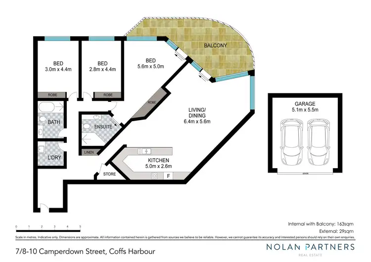 Floorplan of Homely apartment listing, 7/8-10 Camperdown Street, Coffs Harbour NSW 2450