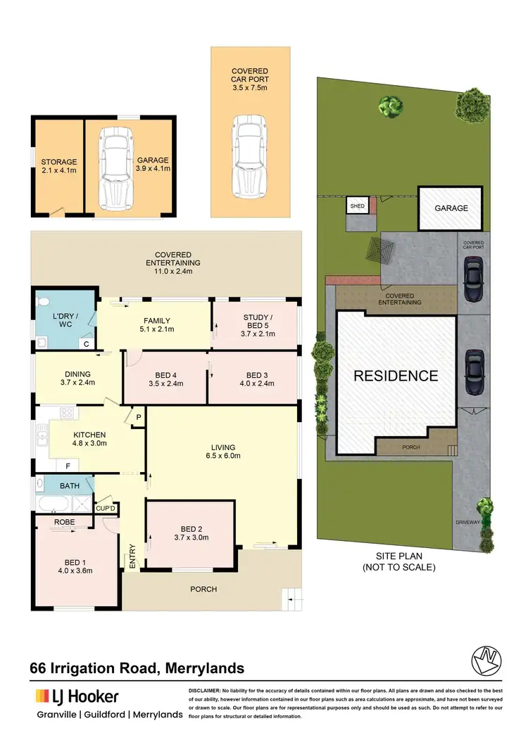 Floorplan of Homely house listing, 66 Irrigation Road, Merrylands NSW 2160