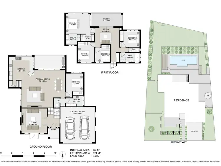 Floorplan of Homely house listing, 69 Amethyst Way, Port Macquarie NSW 2444