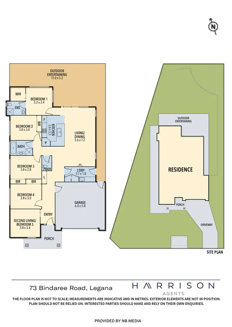 Floorplan of Homely house listing, 73 Bindaree Road, Legana TAS 7277