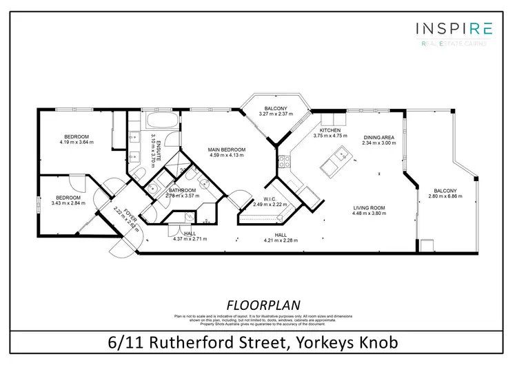 Floorplan of Homely unit listing, 6/11 Rutherford Street, Yorkeys Knob QLD 4878
