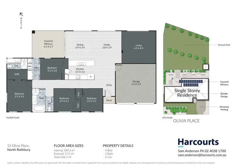 Floorplan of Homely house listing, 12 Olivia Place, North Rothbury NSW 2335