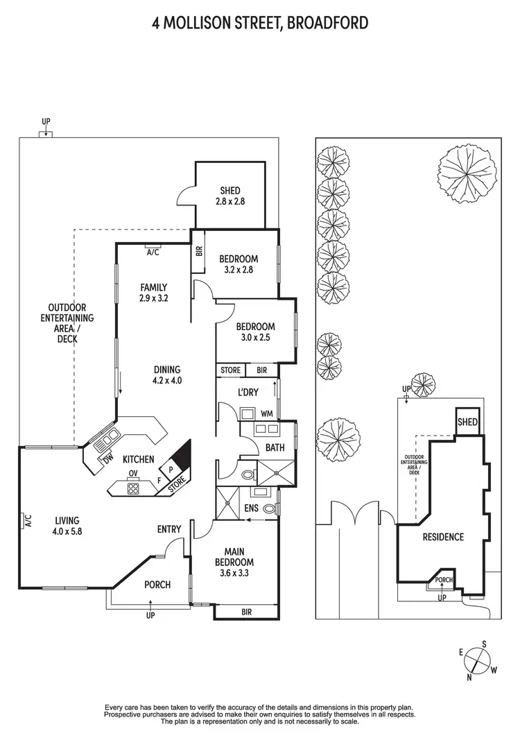 Floorplan of Homely house listing, 4 Mollison Street, Broadford VIC 3658