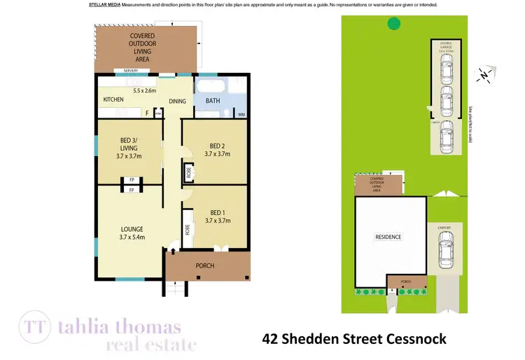 Floorplan of Homely house listing, 42 Shedden Street, Cessnock NSW 2325