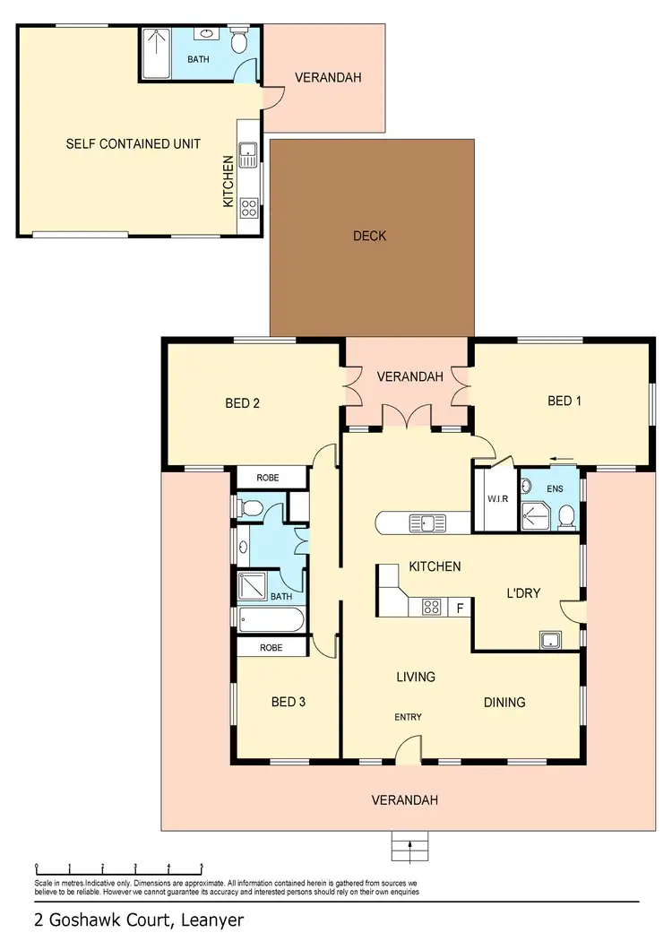 Floorplan of Homely house listing, 2 Goshawk Court, Leanyer NT 812