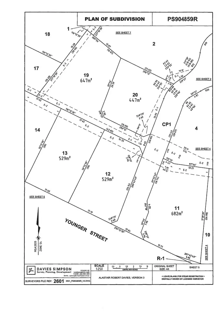 Floorplan of Homely land listing, 80 Younger Street, Warrnambool VIC 3280