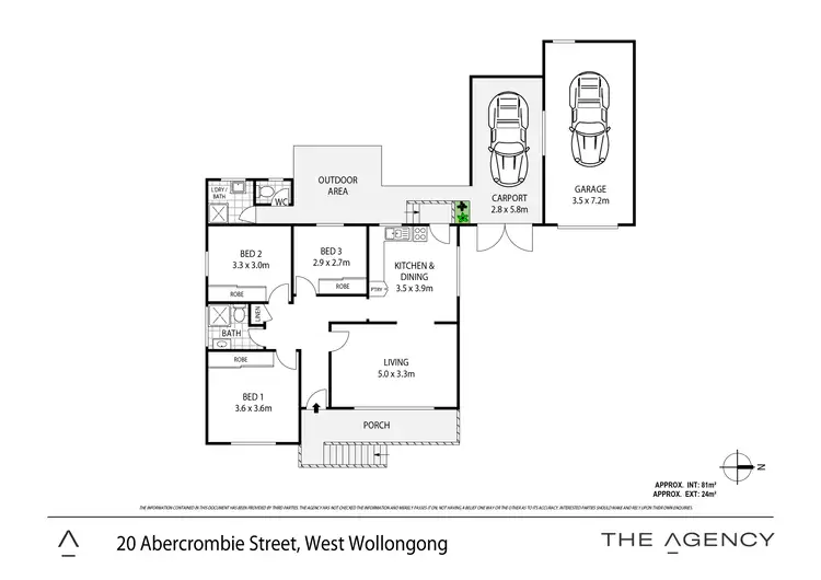 Floorplan of Homely house listing, 20 Abercrombie Street, West Wollongong NSW 2500